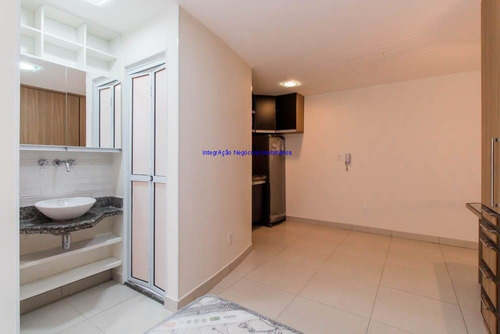 Imagem 17 de 17 de Apartamento Studio Mobiliado 30m², 01 Dormitório, 01 Banheiro E 01 Vaga Na Garagem. Condomínio Com Portaria, Segurança 24hrs, Piscina, Academia, - 22062402 - 71153155