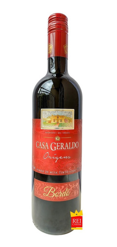 Vinho Casa Geraldo Bordô Suave Caixa Com 6 Unidades