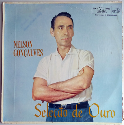 Vinil Lp: Nelson Gonçalves, Seleção De Ouro, Rca Victor 1960 Estandar (Usado)
