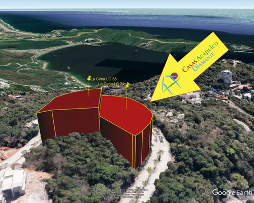 Cad Terreno La Cima Lc 34 Y 35. Dos Lotes Residenciales Con Vistas Privilegiadas A La Bahía De Acapulco