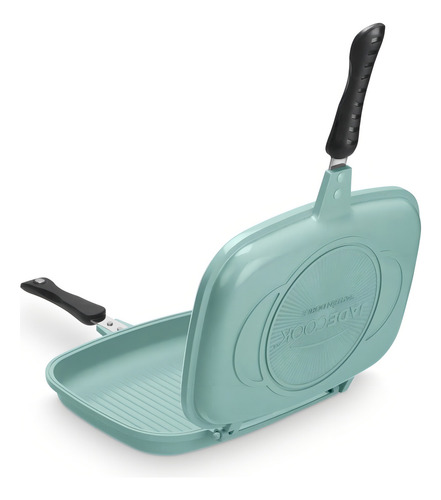 Jade Cook Dual - Sartén Doble Multifuncional - Cv Directo Color Verde jade
