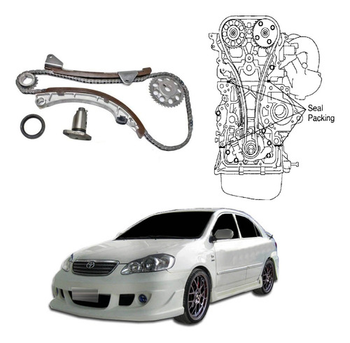 Kit Cadena Corolla New Sensation 2004 2005 2006 1.8