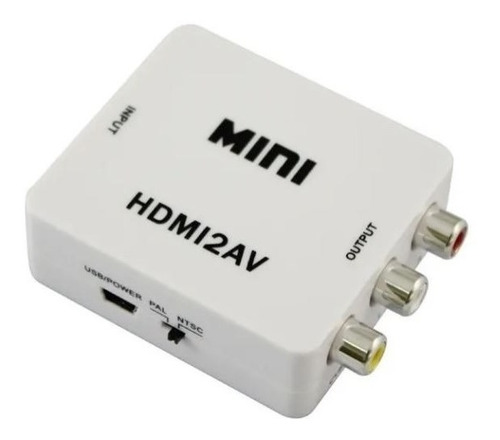 Convertidor Conversor Adaptador Hdmi + Sonido A Rca, Calidad