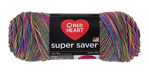 Estambre Multicolor Fleck Super Saver Red Heart Coats