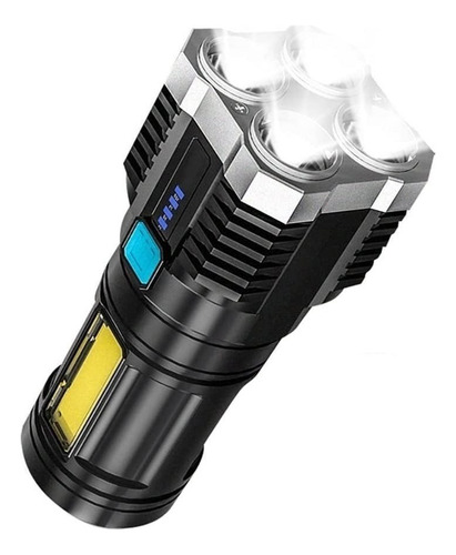 Linternas Led Recargables De 4 Núcleos Para Camping