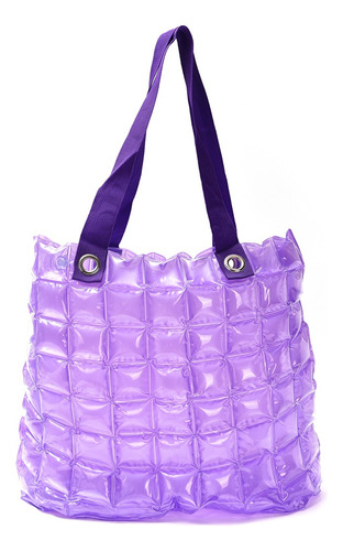 Bolso Shopper Bubble Burbujas Inflable Bolsa Cartera 36x29cm