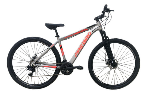 Bicicleta Mountain Mtb Firebird Alum Rodado 29 Disco Susp Color Col-raiser Gris/naranja Tamaño Del Cuadro M