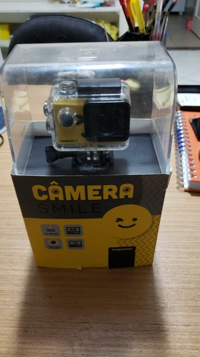 Camera Smile Imaginarium 4k Usada Na Caixa ( Similar Gopro )