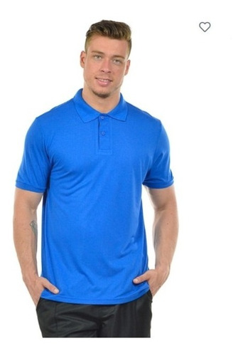 Imagem 1 de 6 de Kit 10 Camisas Polo Masculina Malha Fria 27257 Poliéster