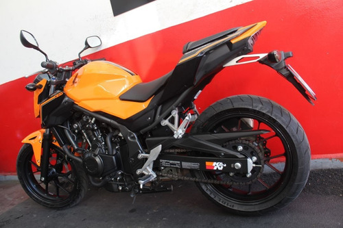 Imagem 6 de 11 de Honda Cb 500 F 500f Cb500f Abs 2019 Laranja