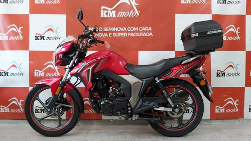 Imagem 2 de 9 de Haojue Dk 150 Cbs 2020 Vermelha