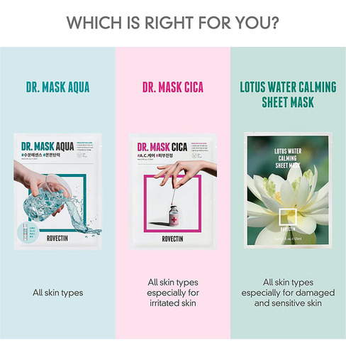 Mascarilla Hidratante Y Calmante Cosmético Coreano