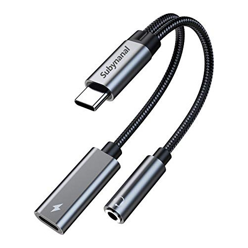 Adaptador De Cargador Y Auriculares Usb C A 3,5 Mm, 3.0