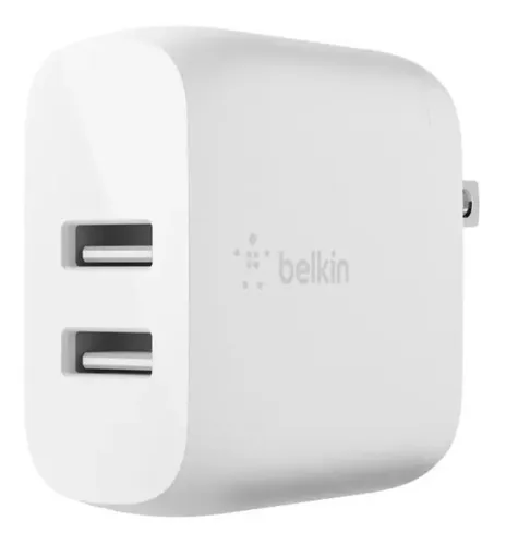Cargador De Pared Dual 2 Puertos Usb Boost Charge - Belkin