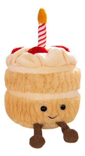 H Felpa Rellena De La Torta, Juguete Para Cumpleaños Niños