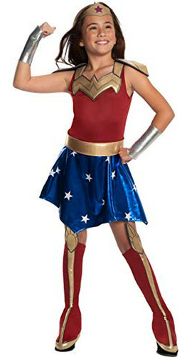 Disfraz De Wonder Woman Para Niñas -  Dc Super Hero Girls