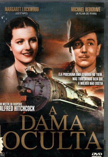 Dvd A Dama Oculta Alfred Hitchcock/original/ Perf Estado