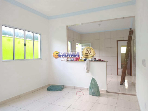 Casa Com 2 Dorms, Itaguaí, Mongaguá - R$ 230 Mil, Cod: 6936 - V6936