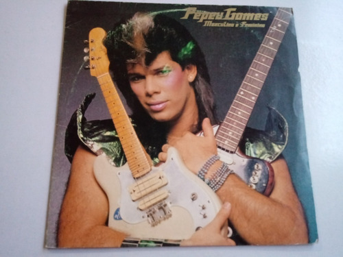 Lp Pepeu Gomes Masculino E Feminino Encarte Poster 1983 Raro (Usado)
