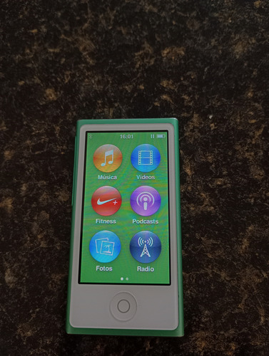 Ipod Nano 7a Gen 16gb Bluetooth Verde (Usado)