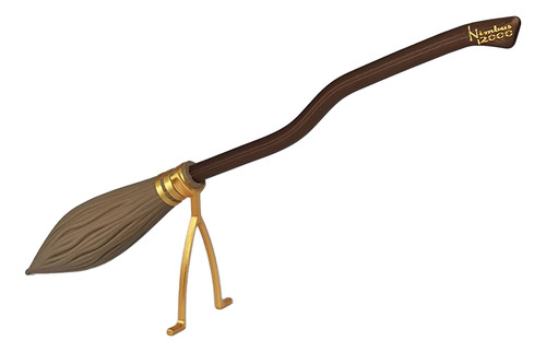 Vassoura Harry Potter Decorativa Nimbus 2000 Quadribol
