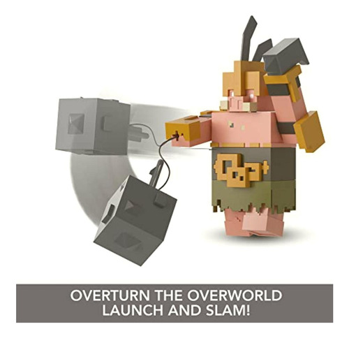 Mattel Minecraft Legends Figura De Acción Guardia Del