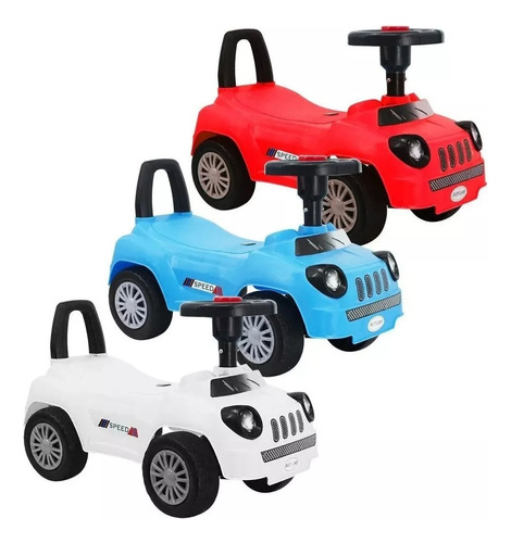 Buggy Infantil Auto Tipo Jeep Con Bocina Y Respaldo Universo