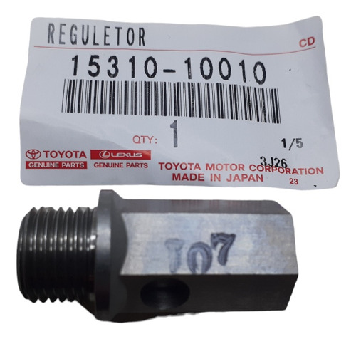 Regulador Aceite Motor Starlet 1997 1998 99 Original Toyota