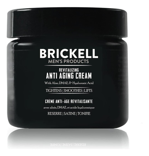 Crema Revitalizadora Antiedad Para Hombres Brickell Men's, .