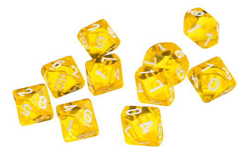 40 Dados De 10 Caras Para Dnd Rpg Trpg Tabletop Party Casino