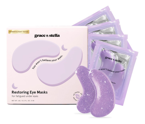 Gel Restaurador Grace & Stella Para Debajo De Los Ojos, 48 P