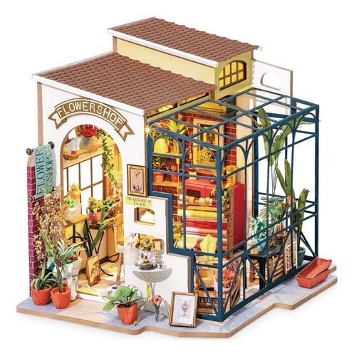 Rolife Kit Casa Miniatura Diy - De Flores