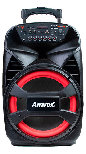 Caixa Som Amplificada Amvox Aca 480 Viper Ii 110v/220v 480w