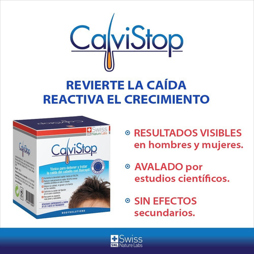 Calvistop 12 Semanas Revierte Caída Del Cabello - Calvicie