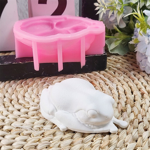 Moldes De Silicona Hechos A Mano Para Ranas, Yesos, Moldes P