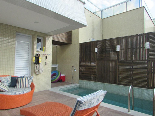 Cobertura Com 5 Dormitórios À Venda, 229 M² Por R$ 4.350.000,00 - Riviera - Módulo 8 - Bertioga/sp - Co0294