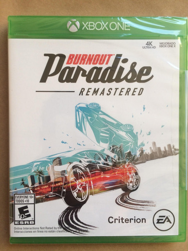 Burnout Paradise Remasterizado Xbox One Sellado Envíos.