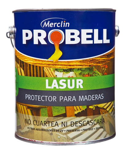 Protector Merclin Probell Lasur Para Madera 1 Lto Todobarato