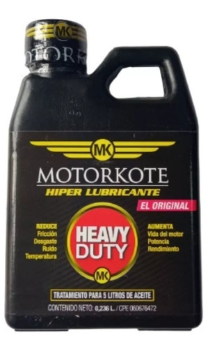 Motorkote Original Hiper Lubricante Heavy Duty 236 Ml Tienda