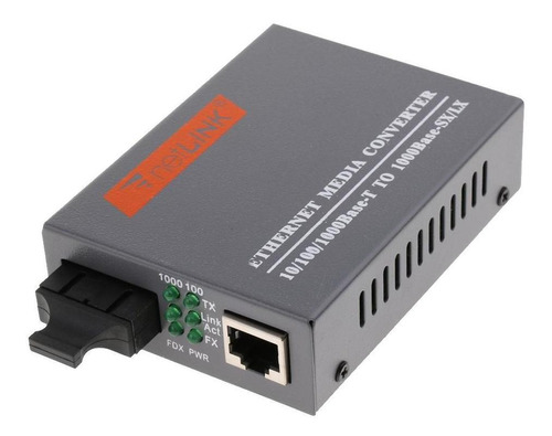 Transceptor De Fibra Dual Gigabit Ethernet Monomodo