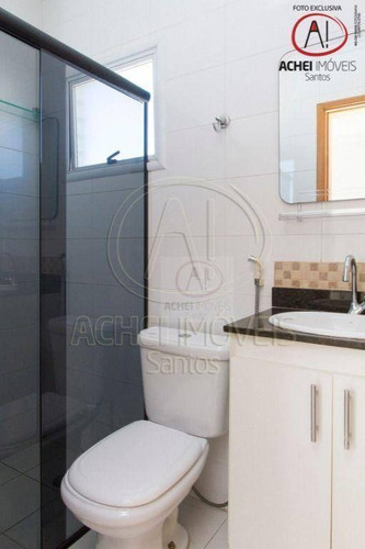 Imagem 27 de 30 de Cobertura Com 3 Dormitórios, 3 Suite, 2 Vagas Demarcas À Venda, 230 M² Por R$ 1.500.000 - Aparecida - Santos/sp - Co0113