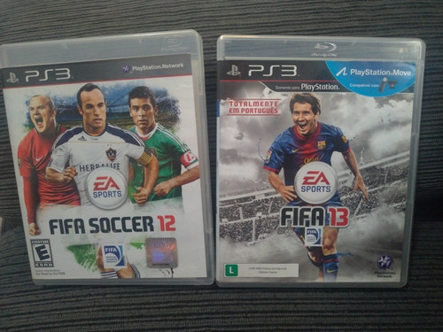 Jogos Ps3 Futebol Fifa 2010 11 12 13 14 E Copa Do Mundo 2014 (Usado)