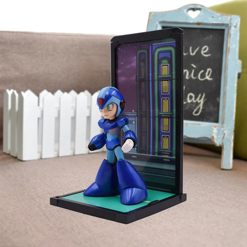 Mega Man Brinquedo Modelo Anime Megaman Rockman Rokkuman A