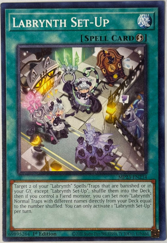 Yugioh! Labrynth Set-up Mp23-en234 1st Edi Common