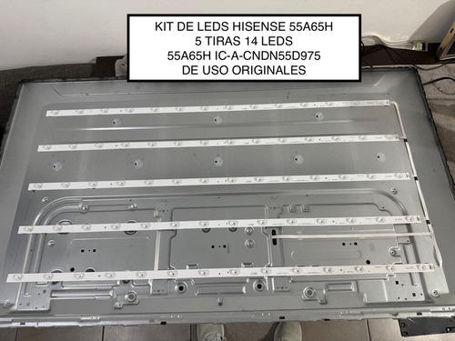 Kit De Leds Hisense 55a65h Ic-a-cndn55d975 (5t, 14l) (Usado)