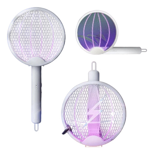 Casa Moscas 4 En 1 Usb Recargable Swatter