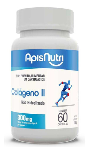Suplemento Colágeno Com 60caps - Apisnutri