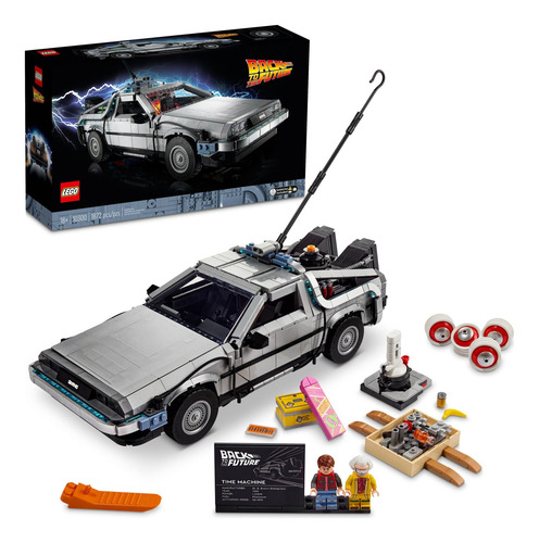 Kit De Construção: Lego Icons Back To The Future Time Machin