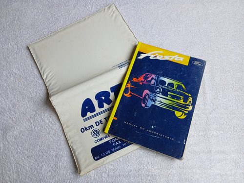 Manual Do Proprietário Do Fiesta - Original Ford - Ano 1996 (Usado)