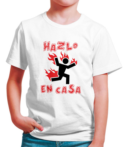 Polo Niño Hazlo En Casa (d0898 Boleto.store)